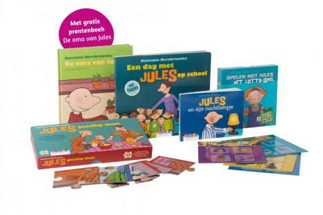 Boeken- en spelletjespakket bij Themamap 1 - met gratis prentenboek Boeken- en spelletjespakket bij Themamap 1 - met gratis prentenboek