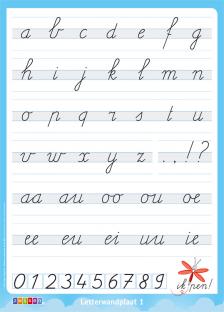 Letterwandplaat 1 Letterwandplaat 1