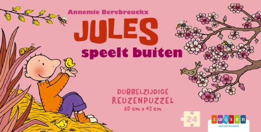 Jules speelt buiten - Reuzenpuzzel Jules speelt buiten - Reuzenpuzzel