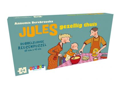 Jules gezellig thuis - Reuzenpuzzel Jules gezellig thuis - Reuzenpuzzel