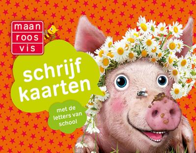 Maan roos vis schrijfkaarten Maan roos vis schrijfkaarten