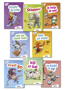 Pakket AVI strips leerjaar 1 & 2 (8 titels) Pakket AVI strips leerjaar 1 & 2 (8 titels)