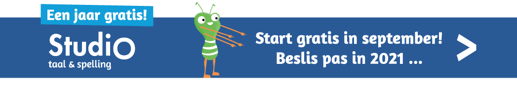 Start gratis in september met Studio Start gratis in september met Studio